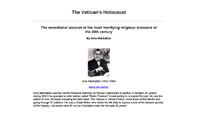 Авро Менхетн: Ватиканов холокауст